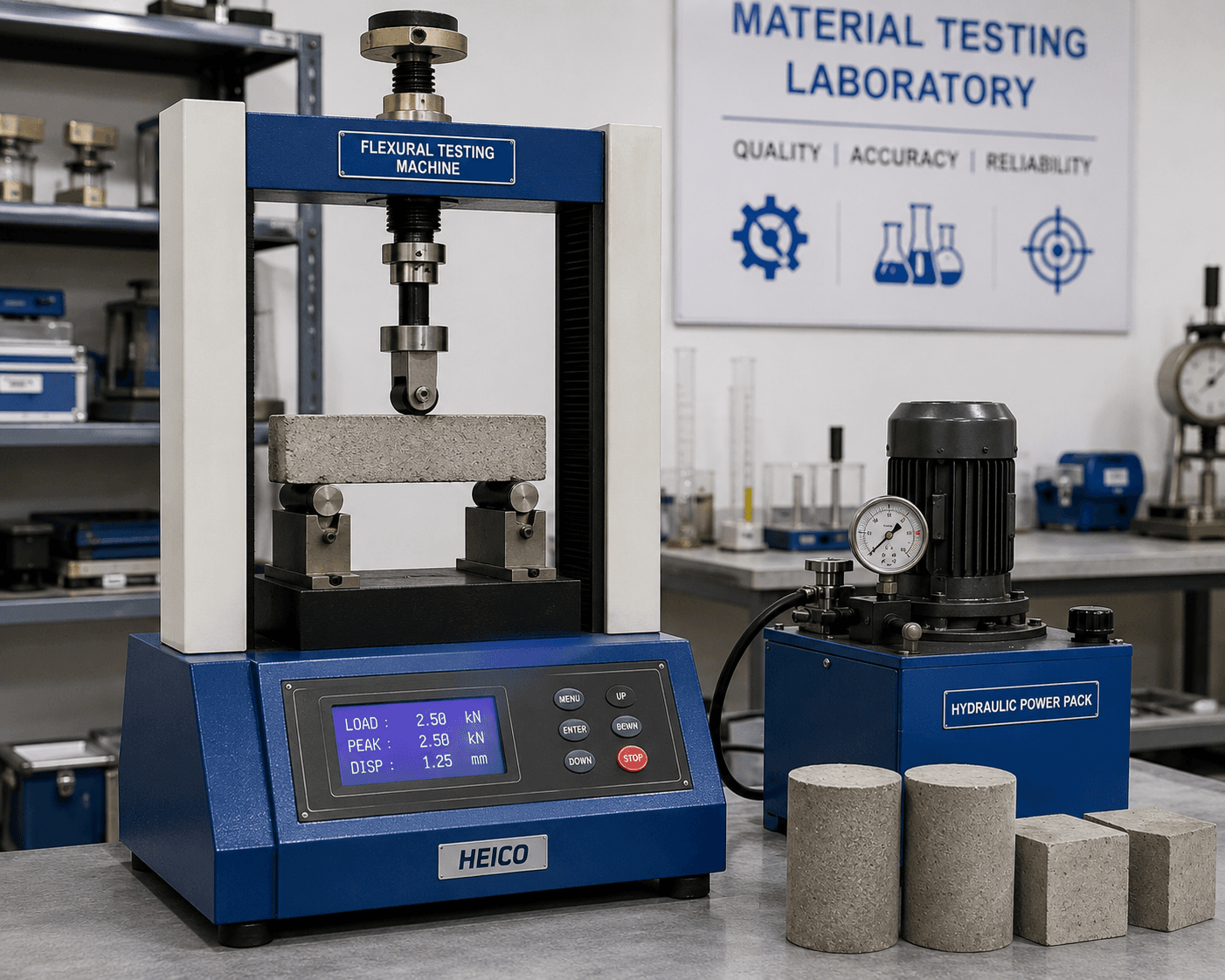 Laboratory testing equipment